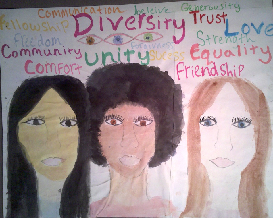 Diverse Faces and Words