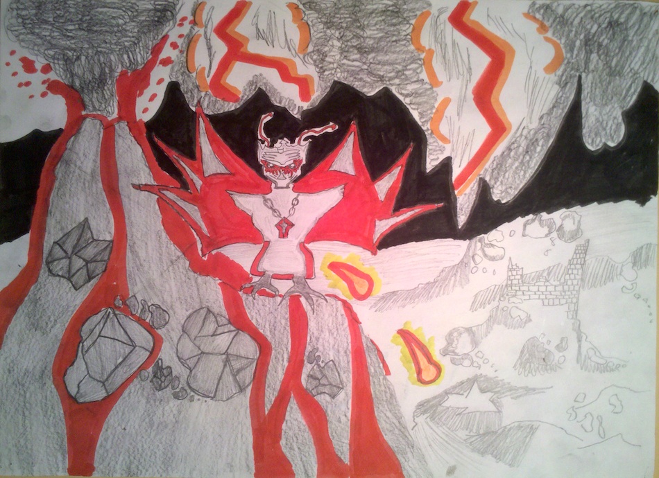 Lava Scene